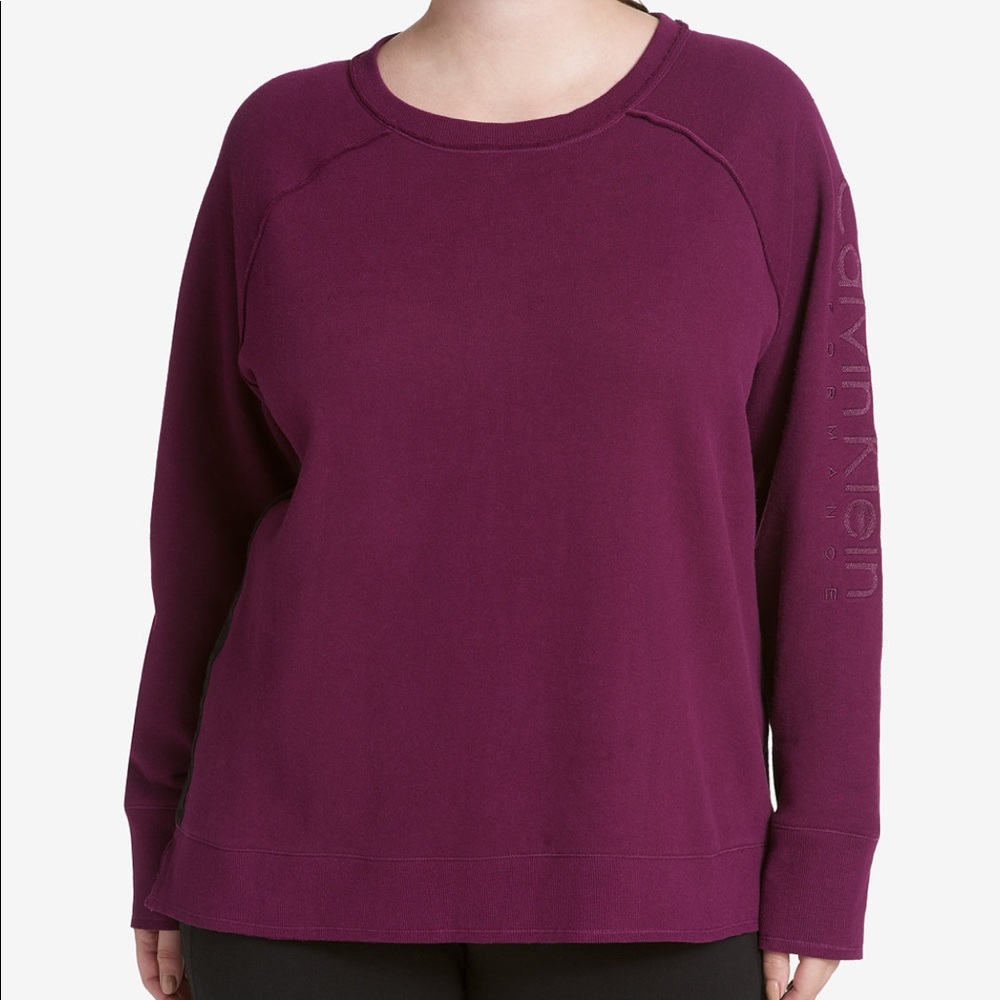 Calvin Klein Performance Plus Size Logo Sweatshirt